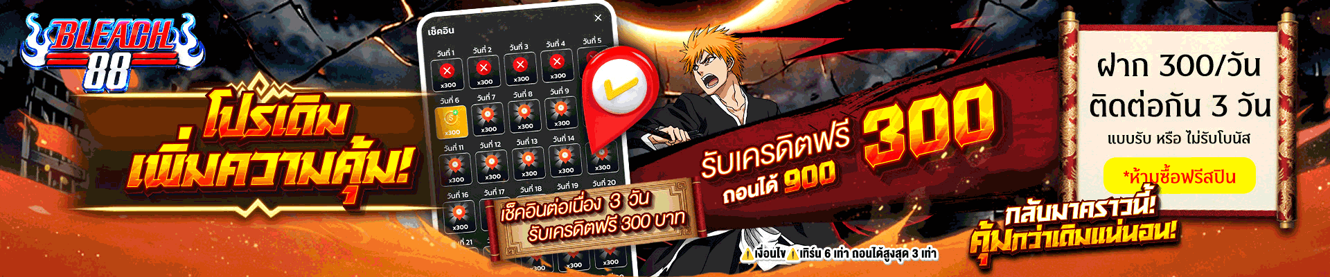 รวมเกมสล็อตออนไลน์ทุกค่ายบน Bleach88 เว็บตรง